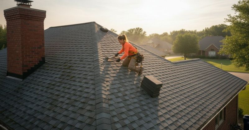 Church Roof Shingle Repair